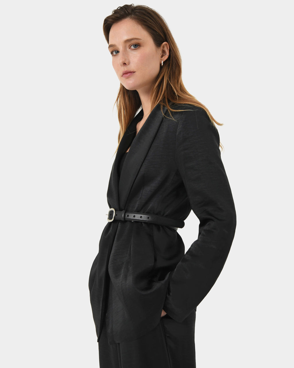 Elsie Tie Waist Blazer