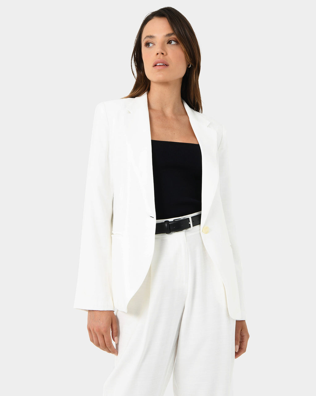 Indigo Single Breasted Blazer