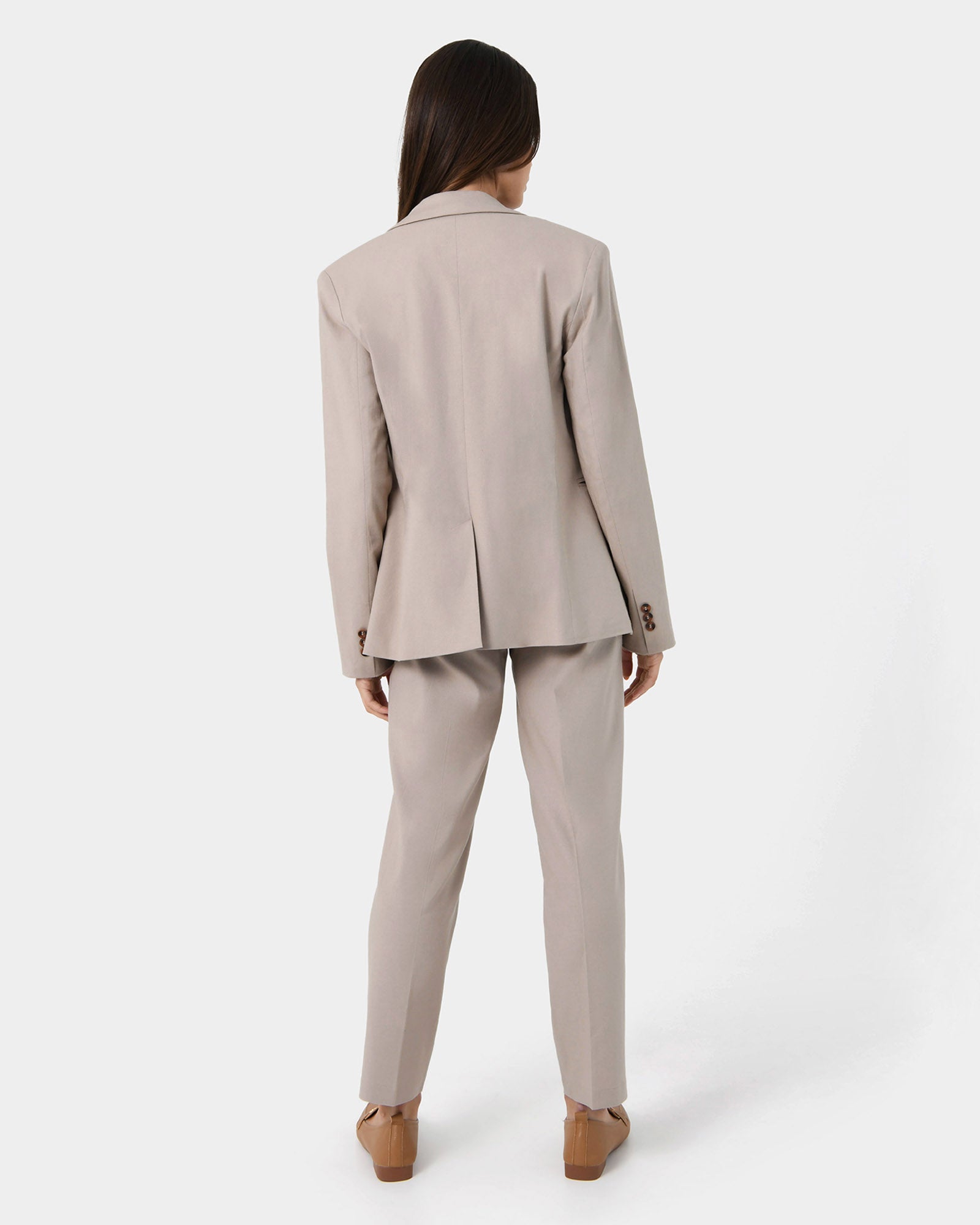 Mollie Linen Blend Blazer