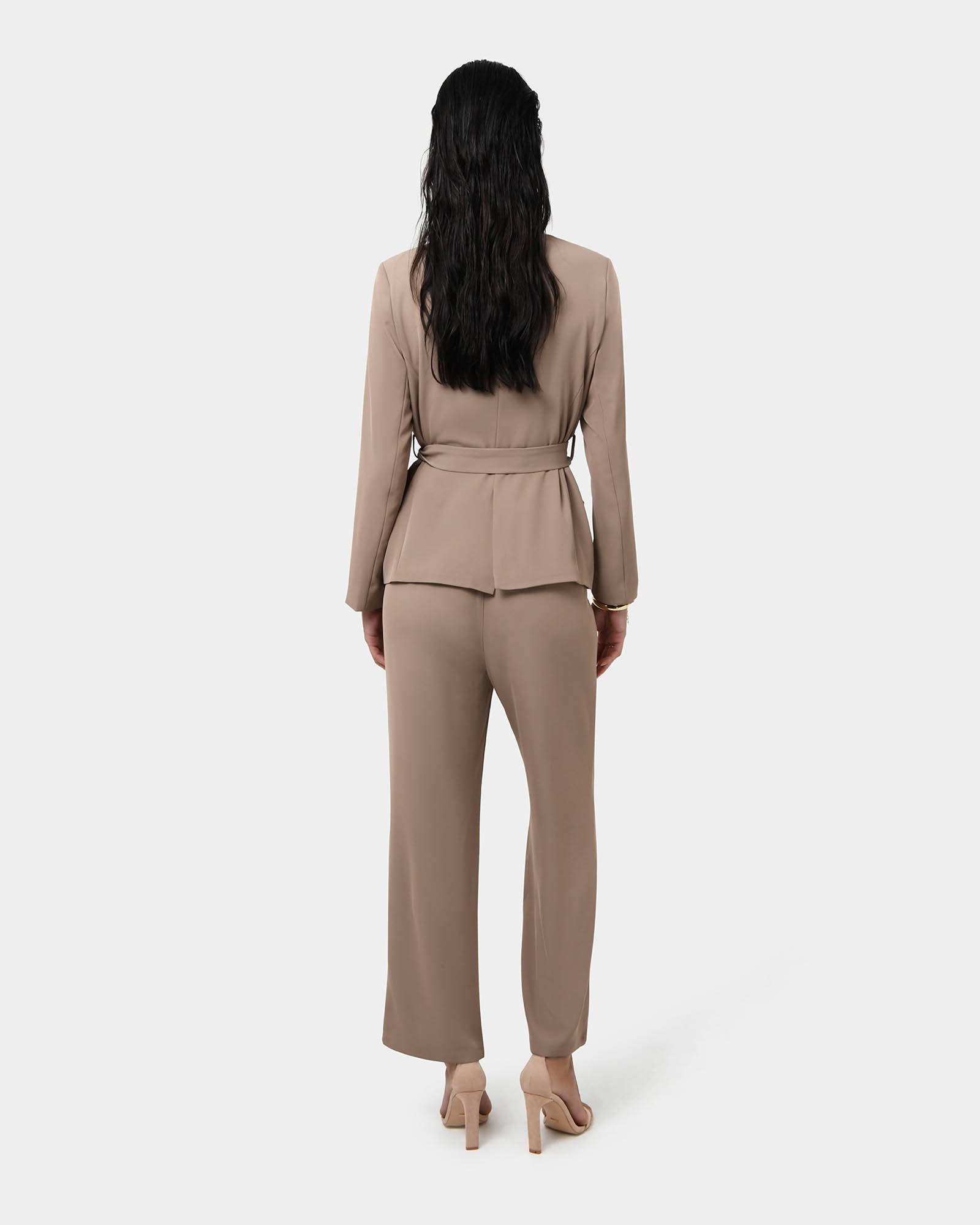 Rain Belted Blazer