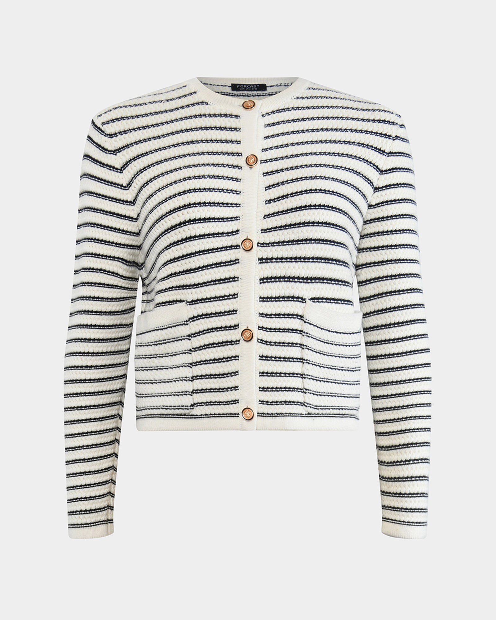 Hollis Texture Stripe Cardigan