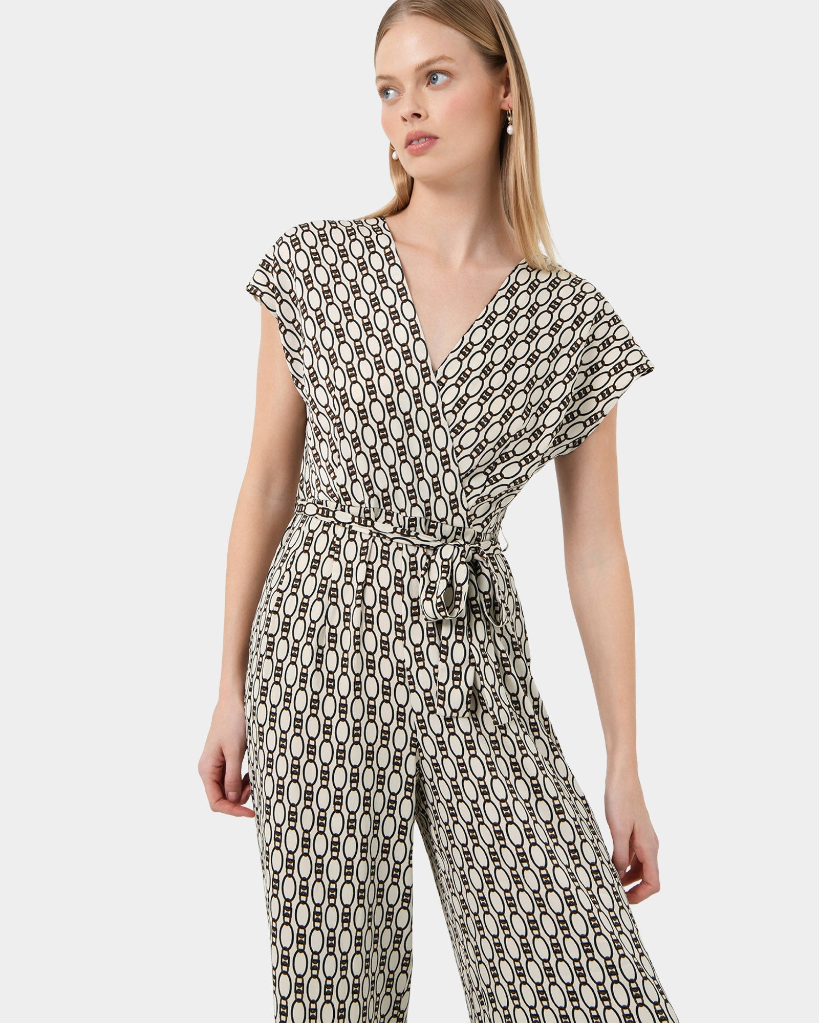 Freya Chain Print Jumpsuit