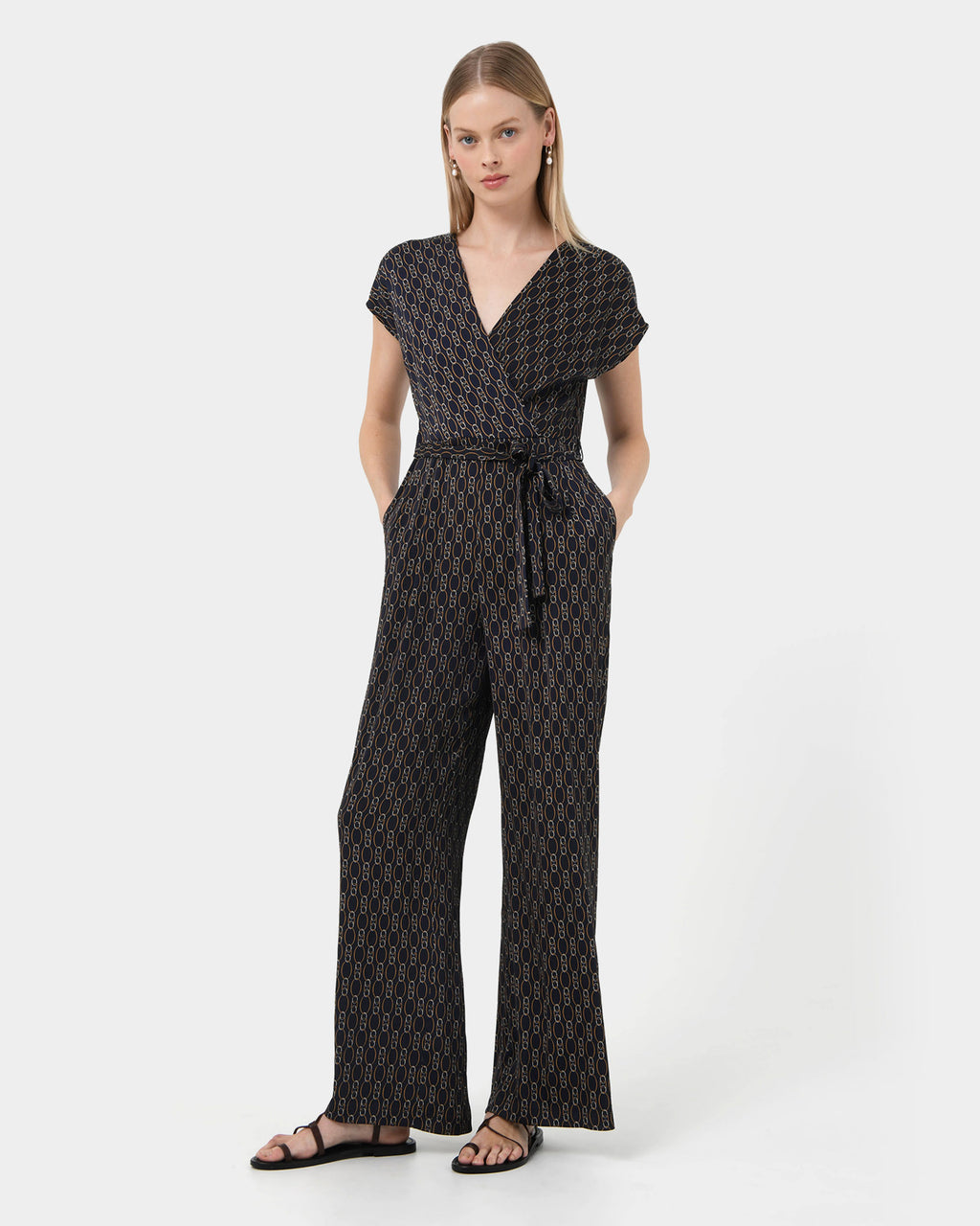Freya Chain Print Jumpsuit
