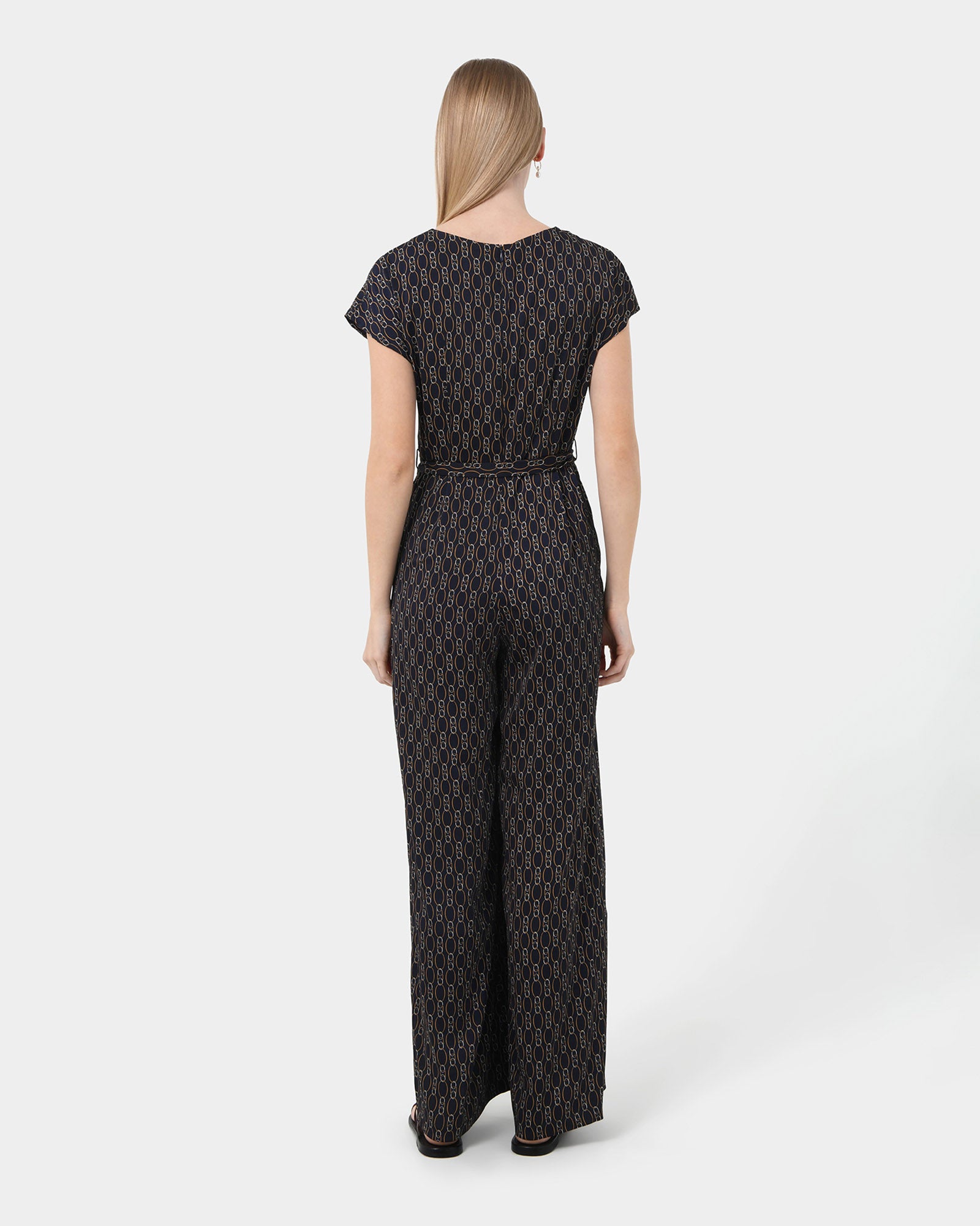Freya Chain Print Jumpsuit