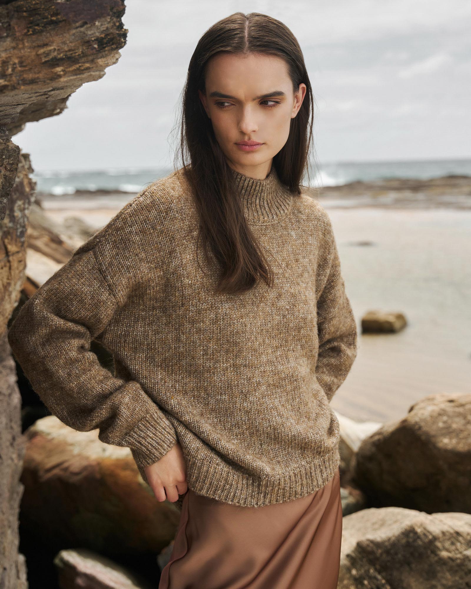 Cathy Wool Blend Knit