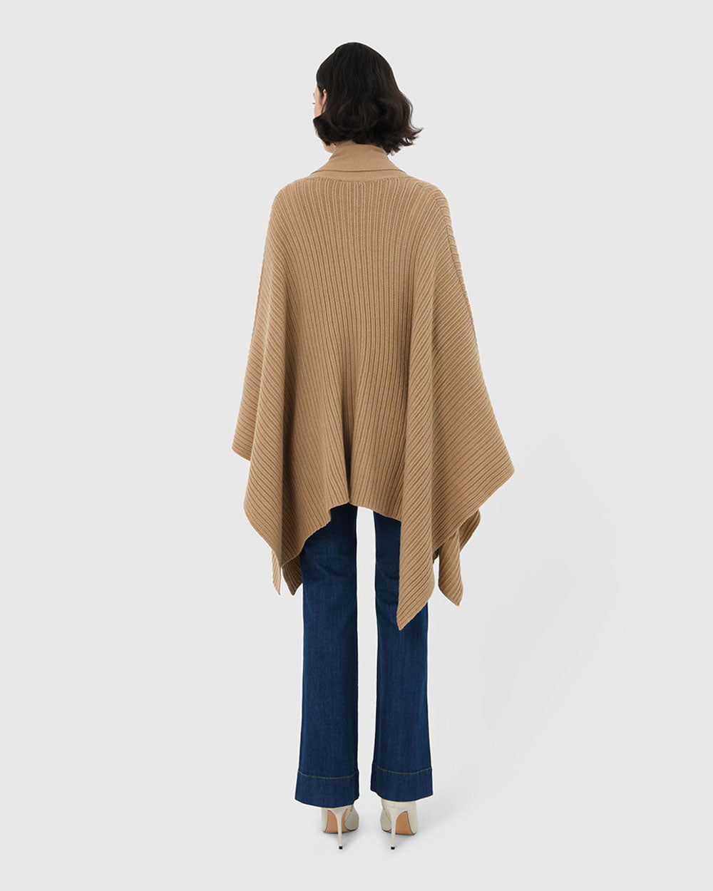 Braelyn Knit Shawl Cape