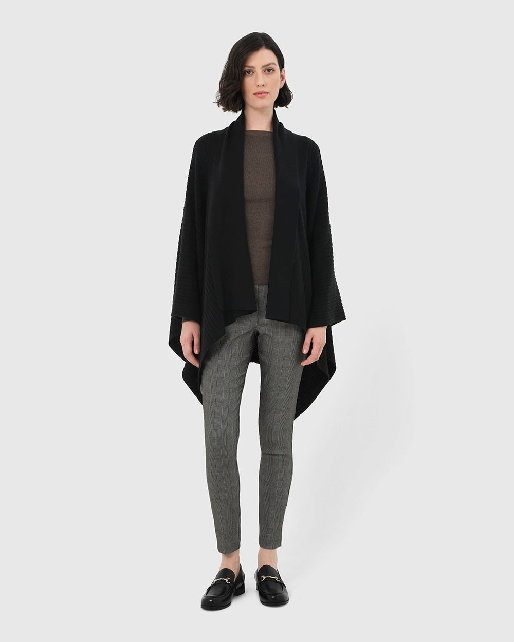 Braelyn Knit Shawl Cape
