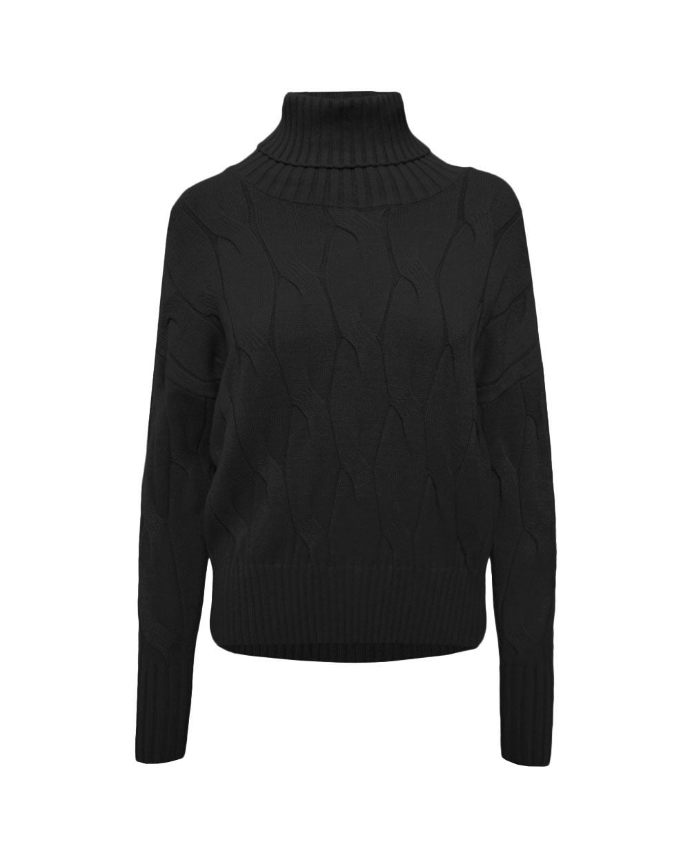Karma Cable Roll Neck Jumper