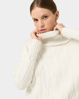 Karma Cable Roll Neck Jumper