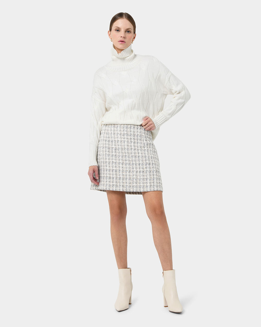 Karma Cable Roll Neck Jumper
