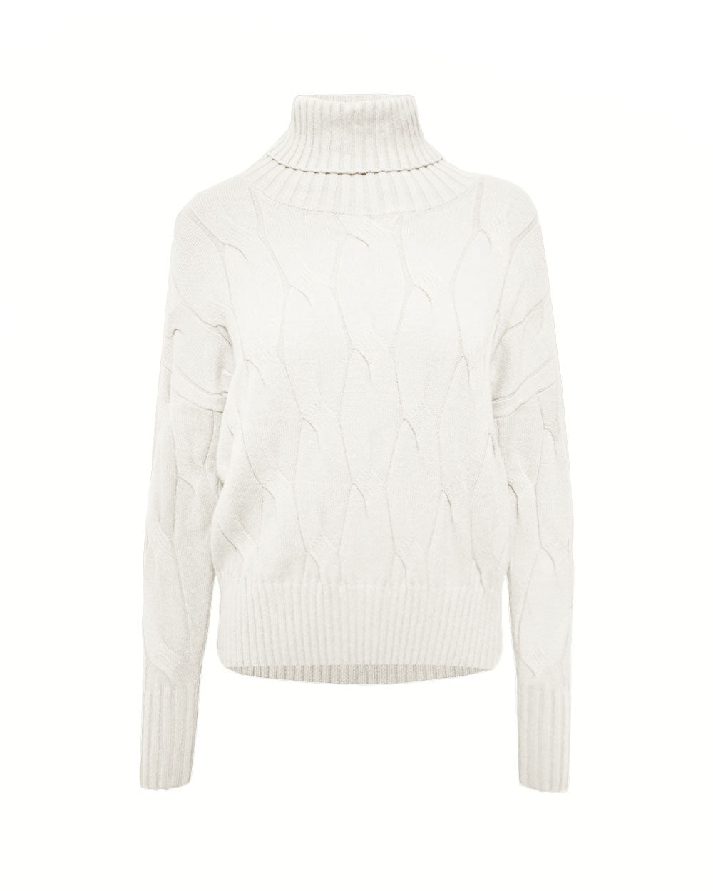 Karma Cable Roll Neck Jumper