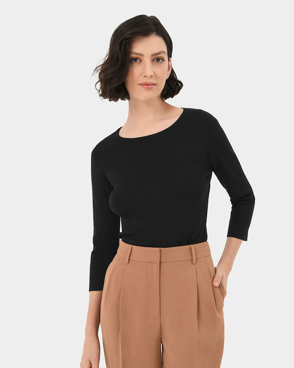 Tassie Round Neck Knit