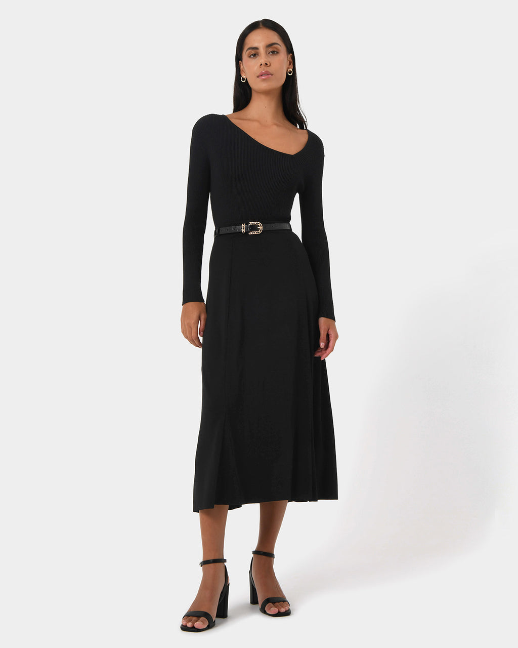 Egypt Assymetric Knit Top