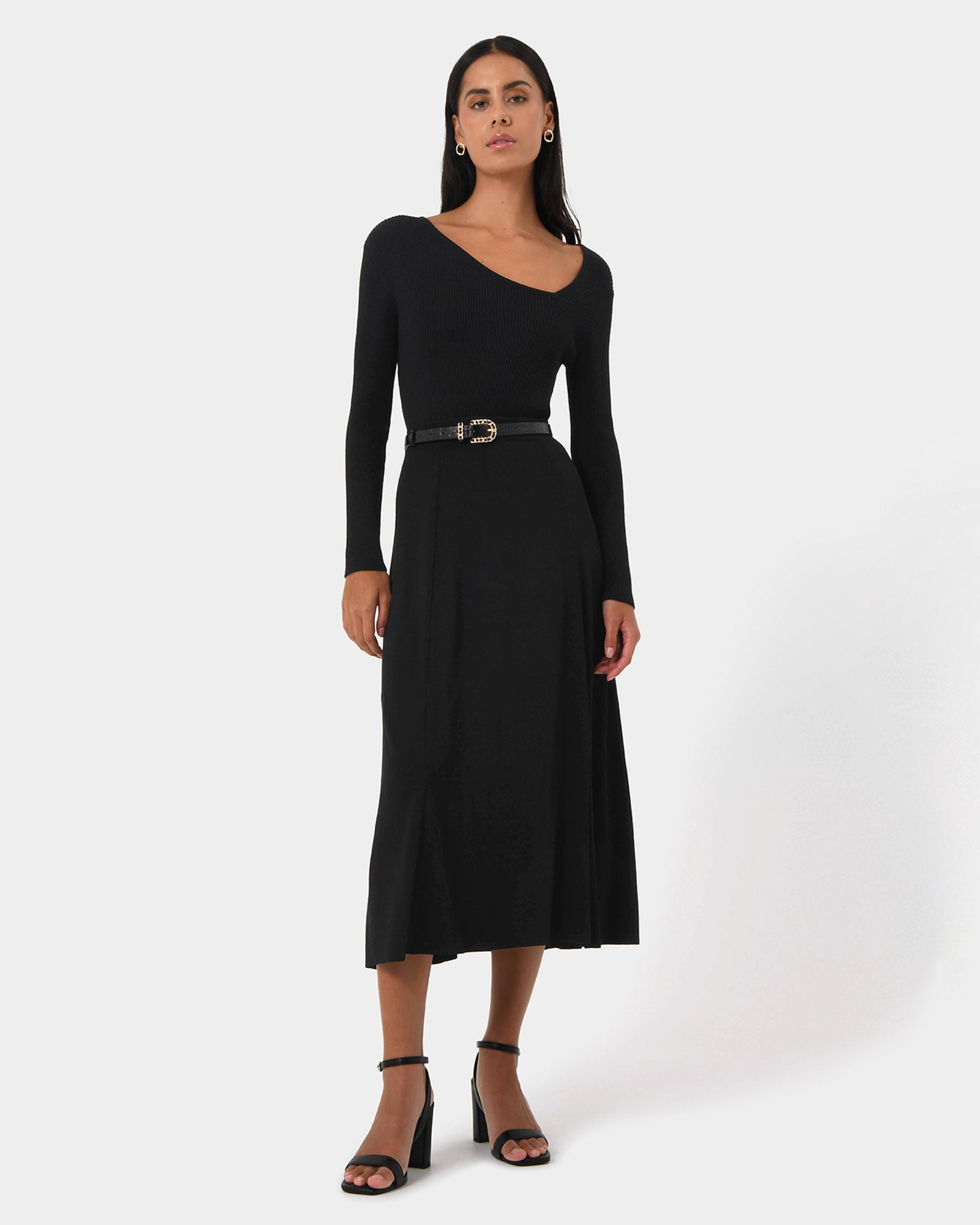 Egypt Assymetric Knit Top