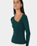Egypt Assymetric Knit Top
