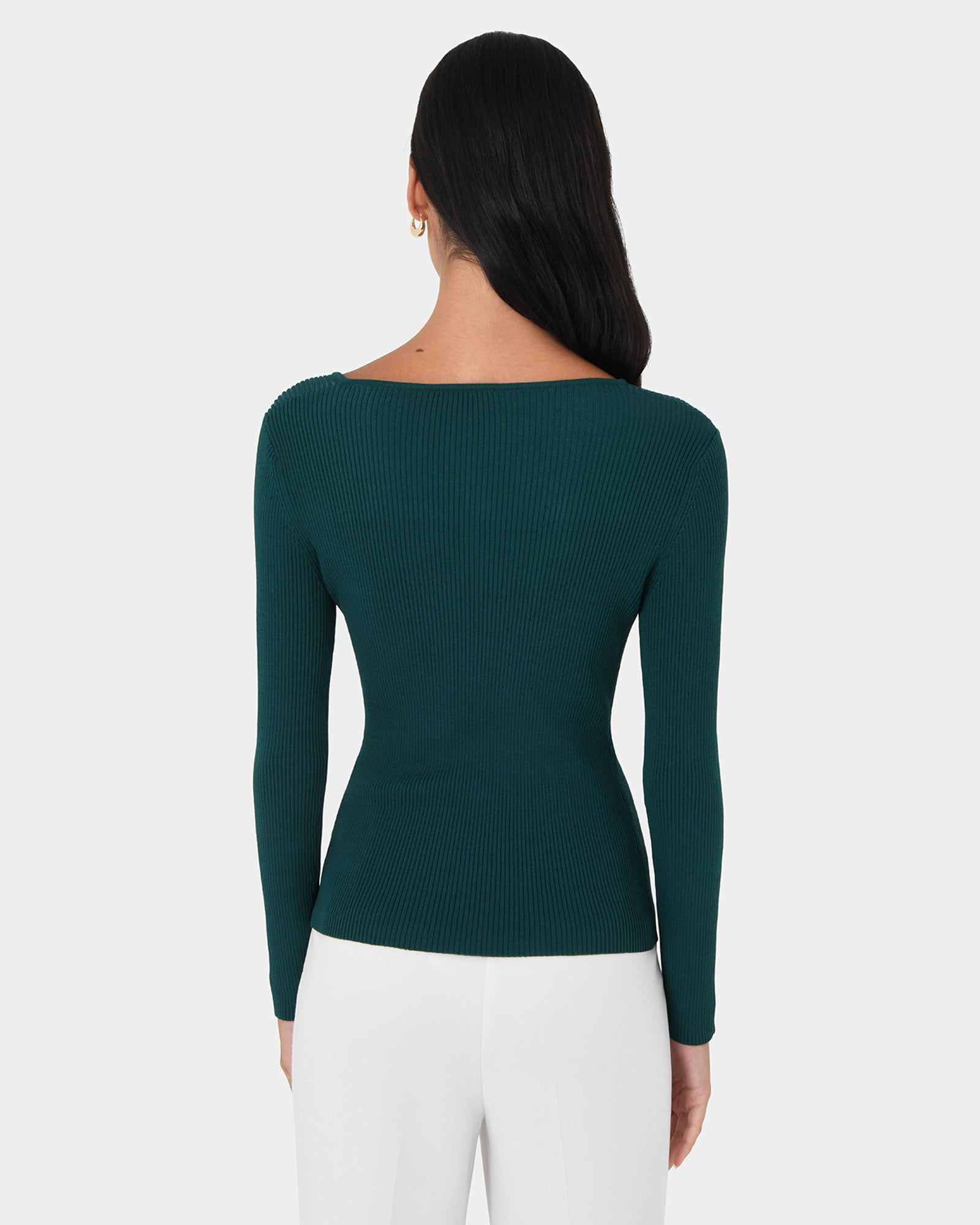 Egypt Assymetric Knit Top
