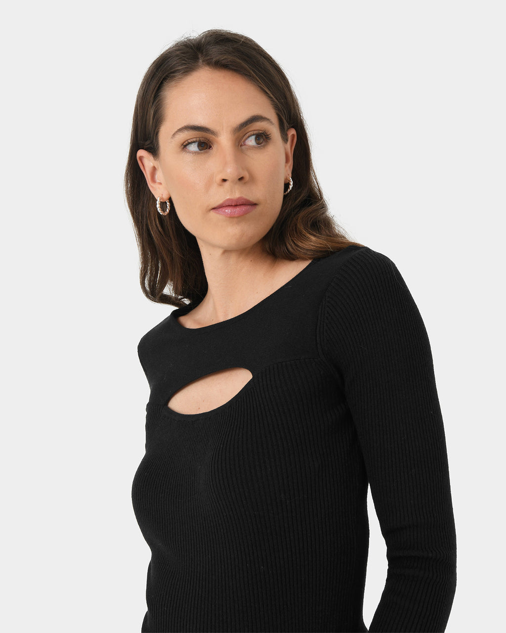 Maryam Cut Out Knit Top