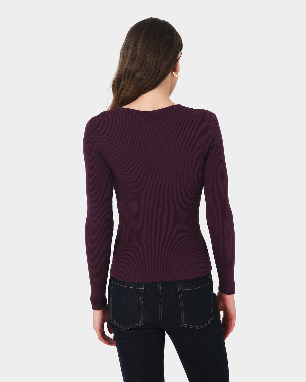 Maryam Cut Out Knit Top