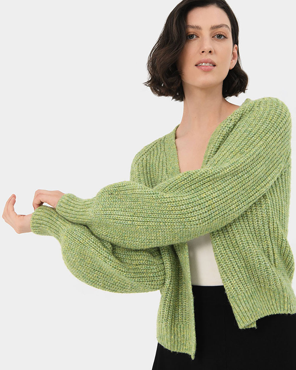 Dream Buttoned Knit Cardigan