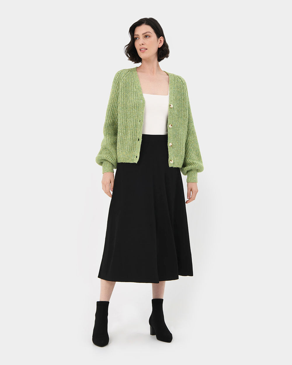 Dream Buttoned Knit Cardigan