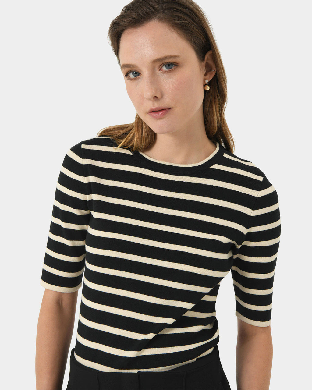 Gaia Stripe Knit Top