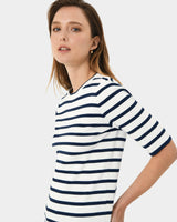 Gaia Stripe Knit Top