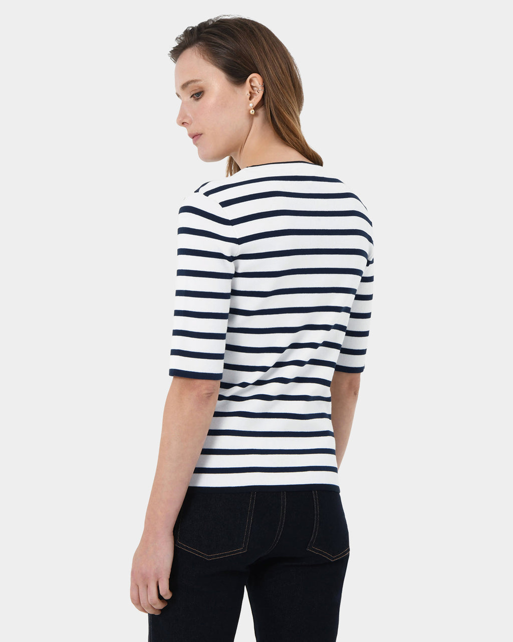 Gaia Stripe Knit Top