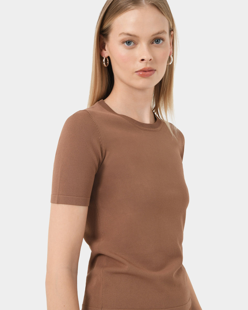 Cindy Short Sleeve Knit Top