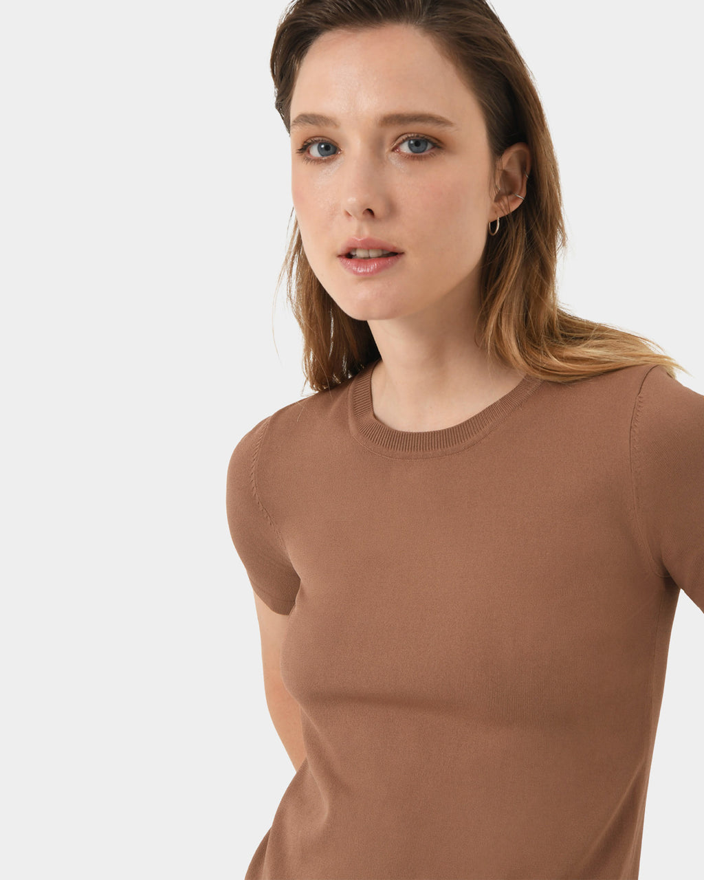 Cindy Short Sleeve Knit Top