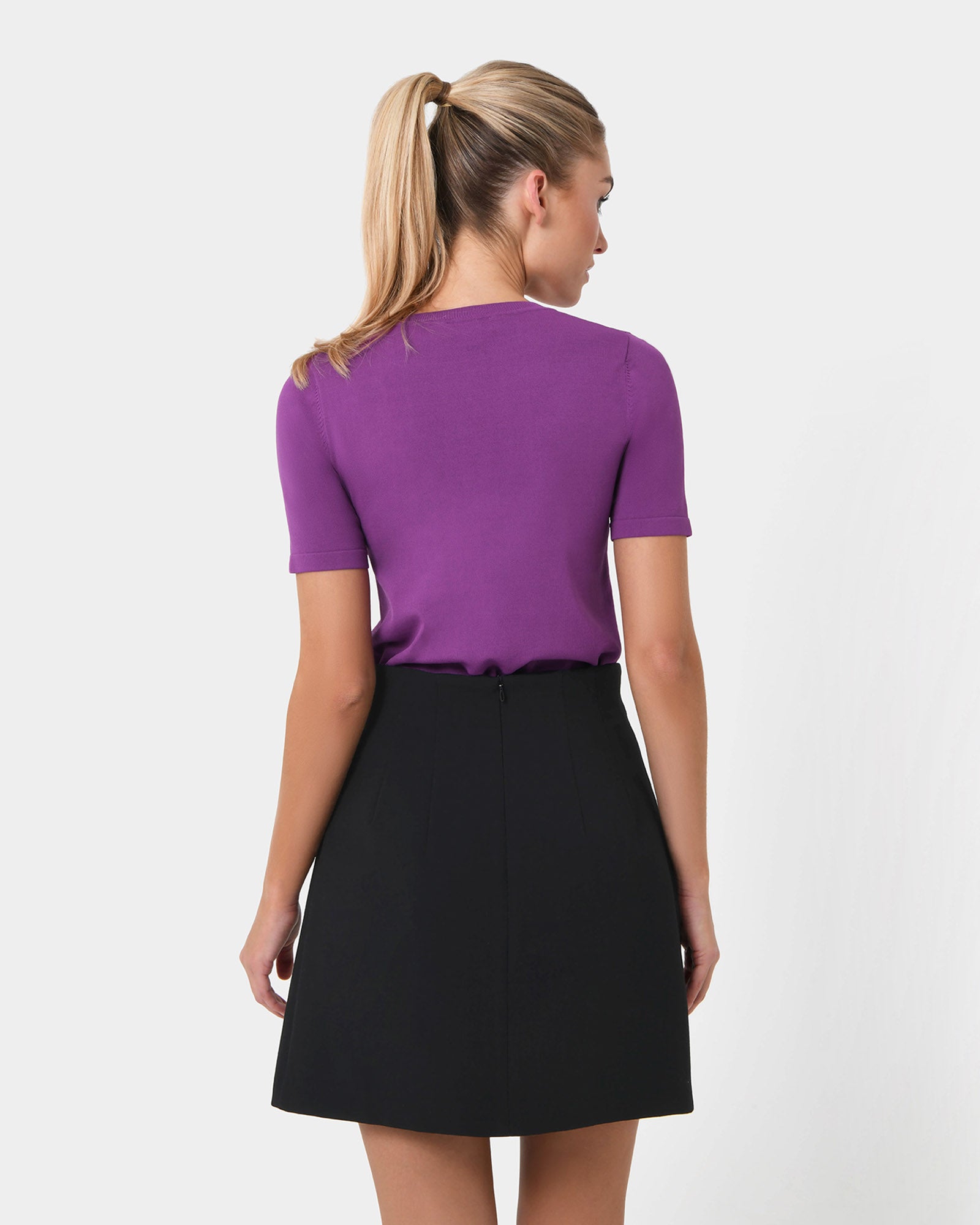 Cindy Short Sleeve Knit Top