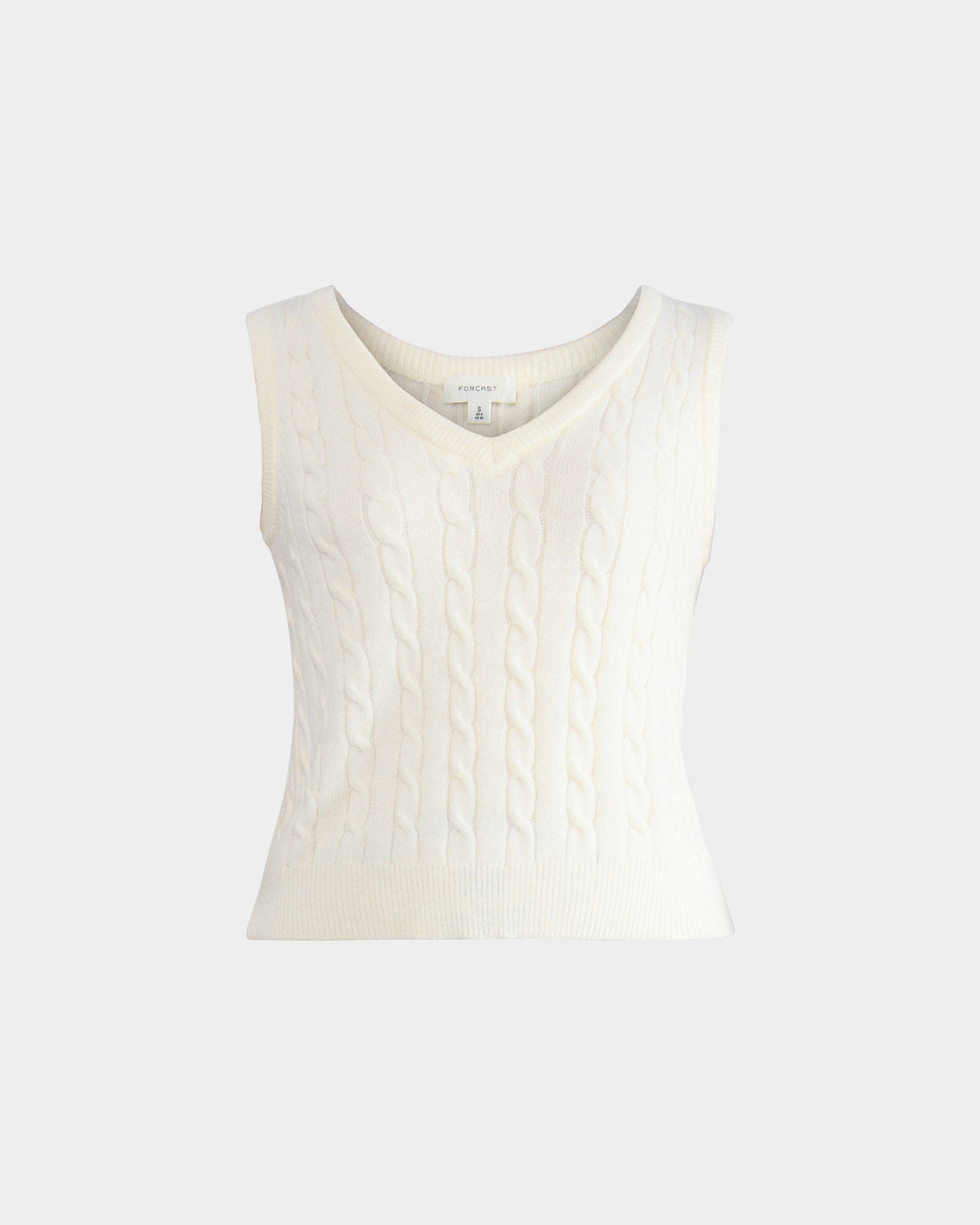 Rene Wool Blend Knit Vest