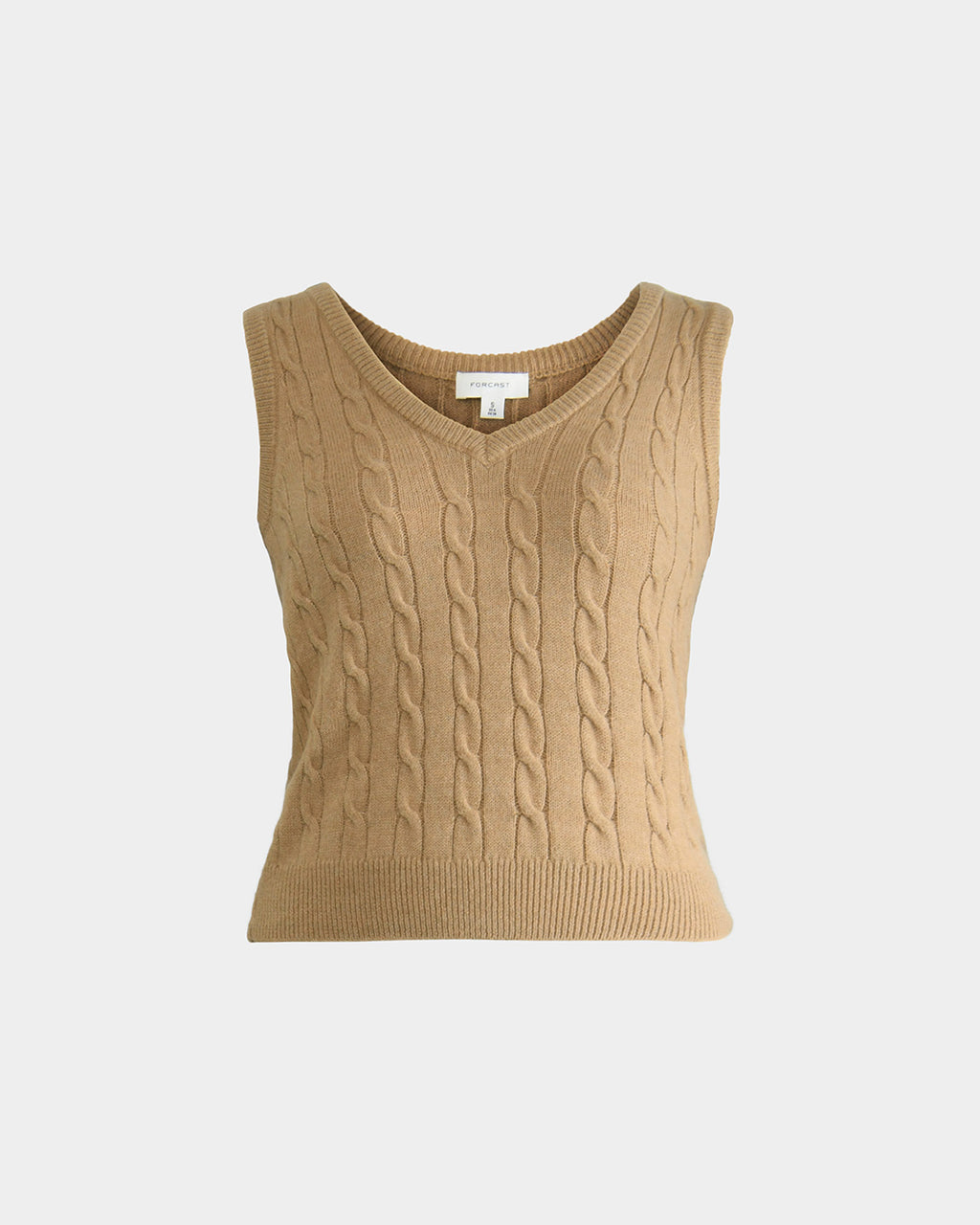 Rene Wool Blend Knit Vest