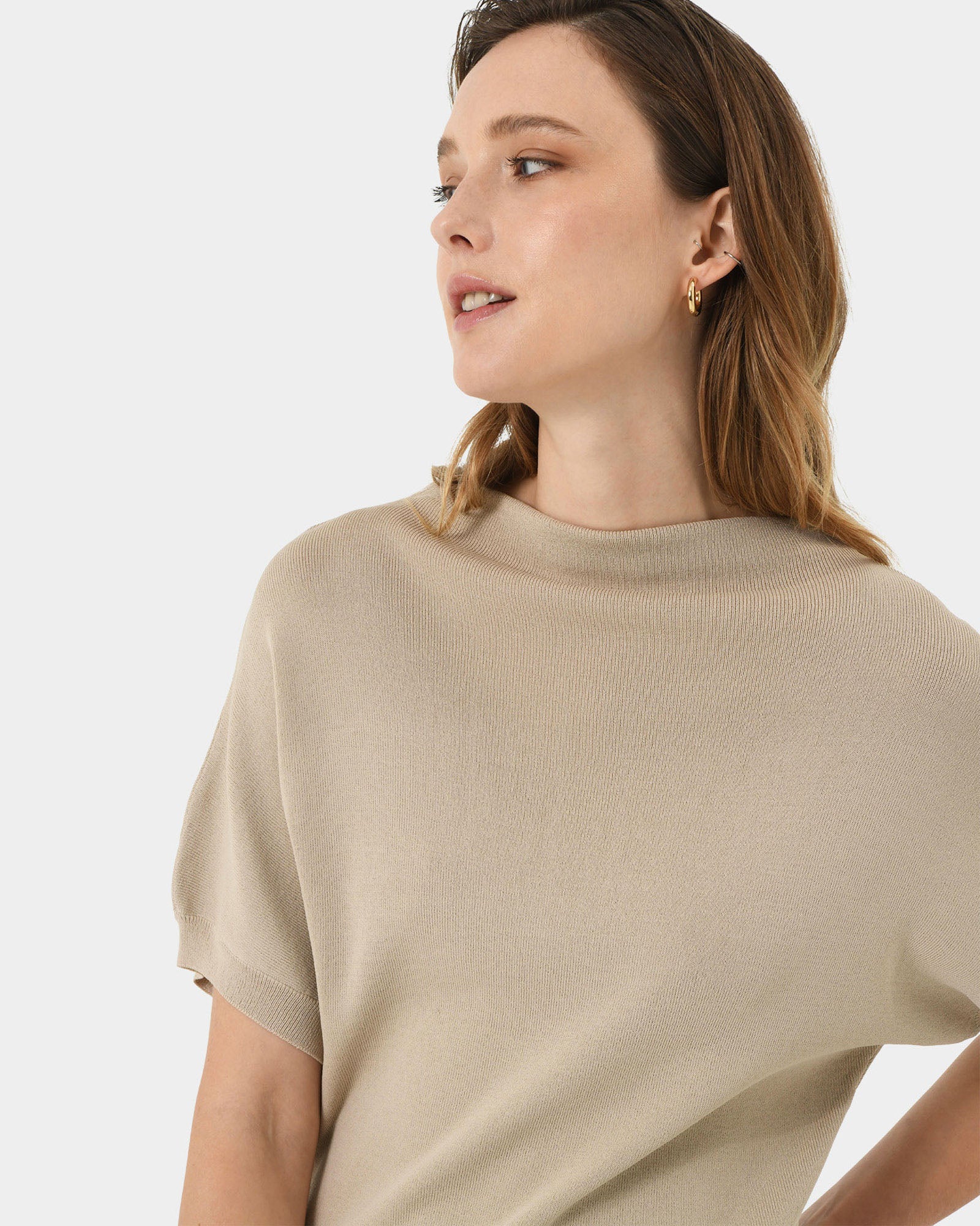 Maja High Neck Knit
