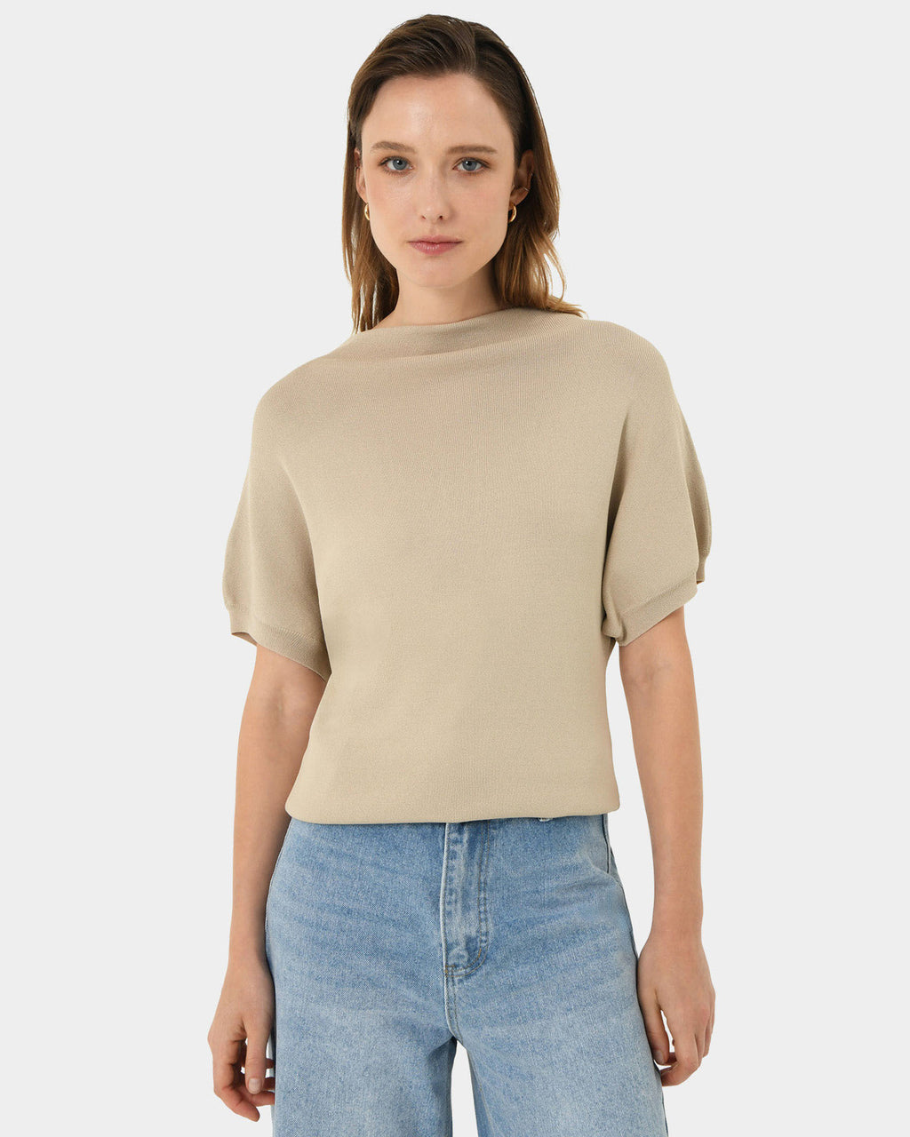 Maja High Neck Knit
