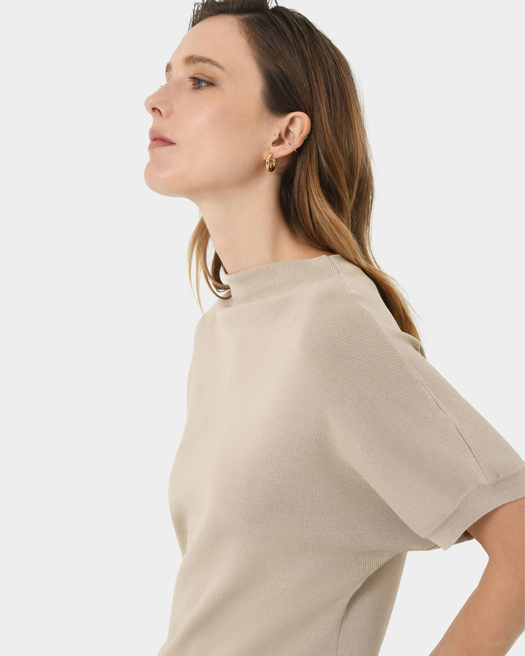 Maja High Neck Knit