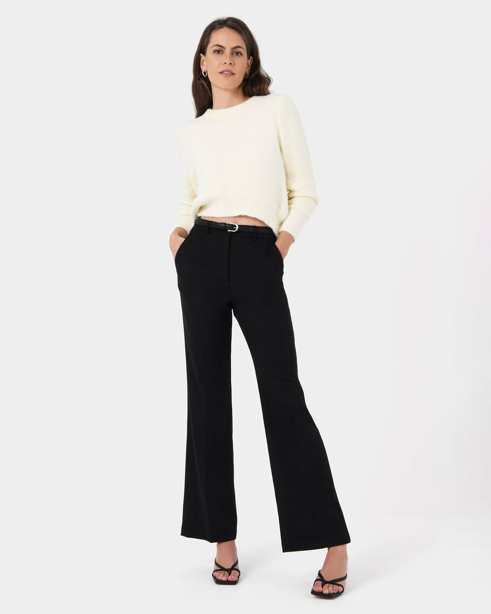 Haisley Fluffy Crewneck Knit