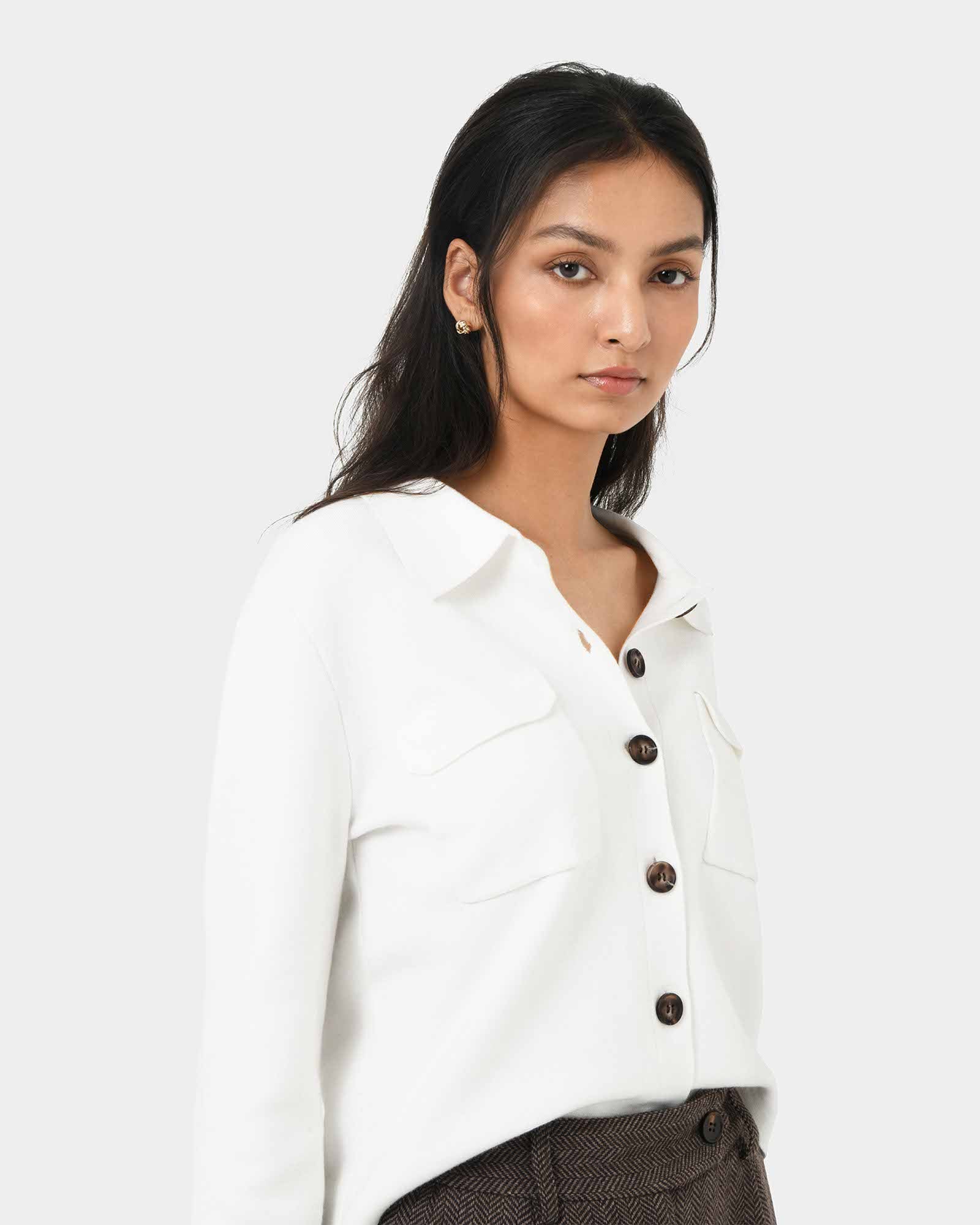 Willow Collar Cardigan