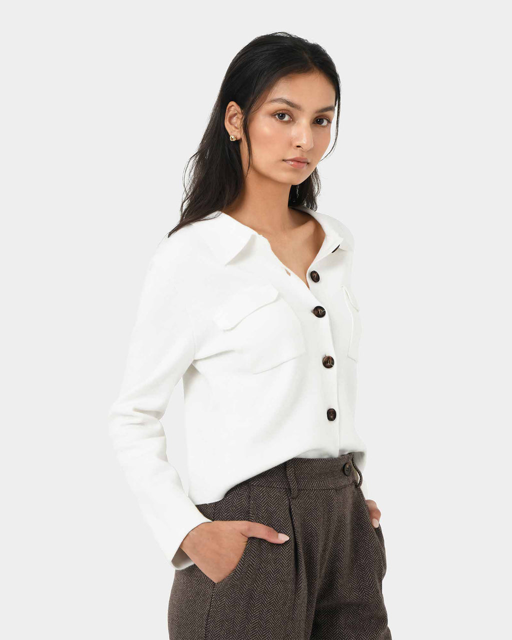 Willow Collar Cardigan