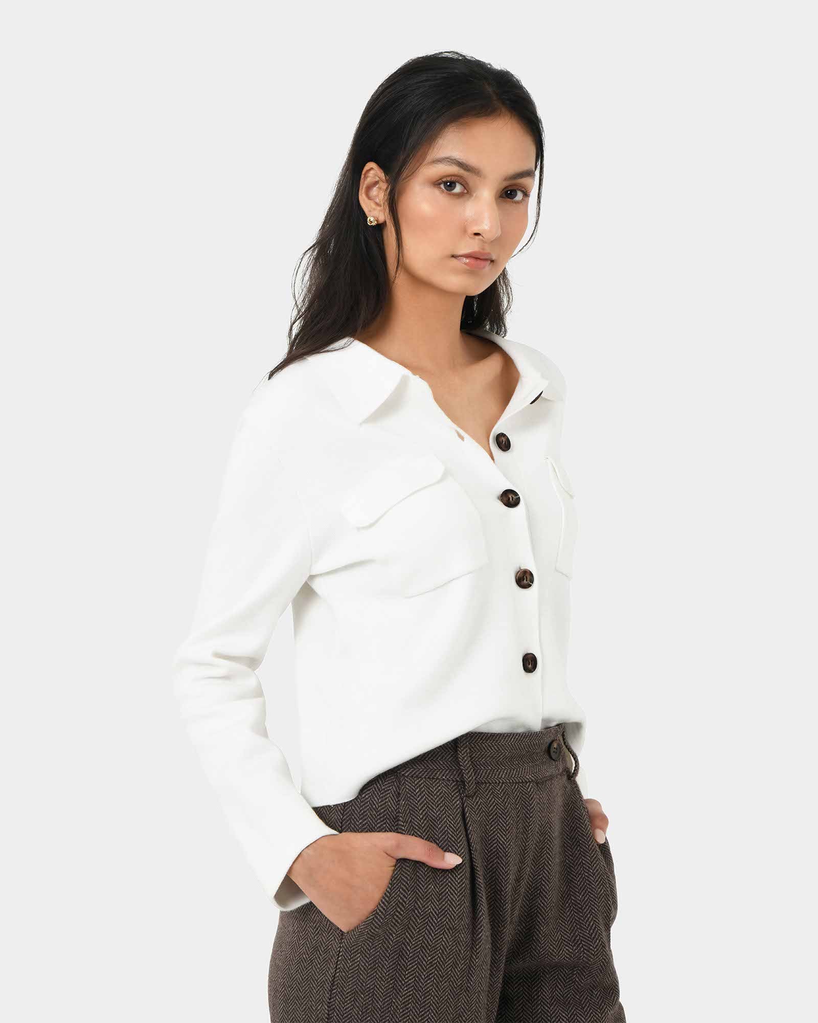 Willow Collar Cardigan