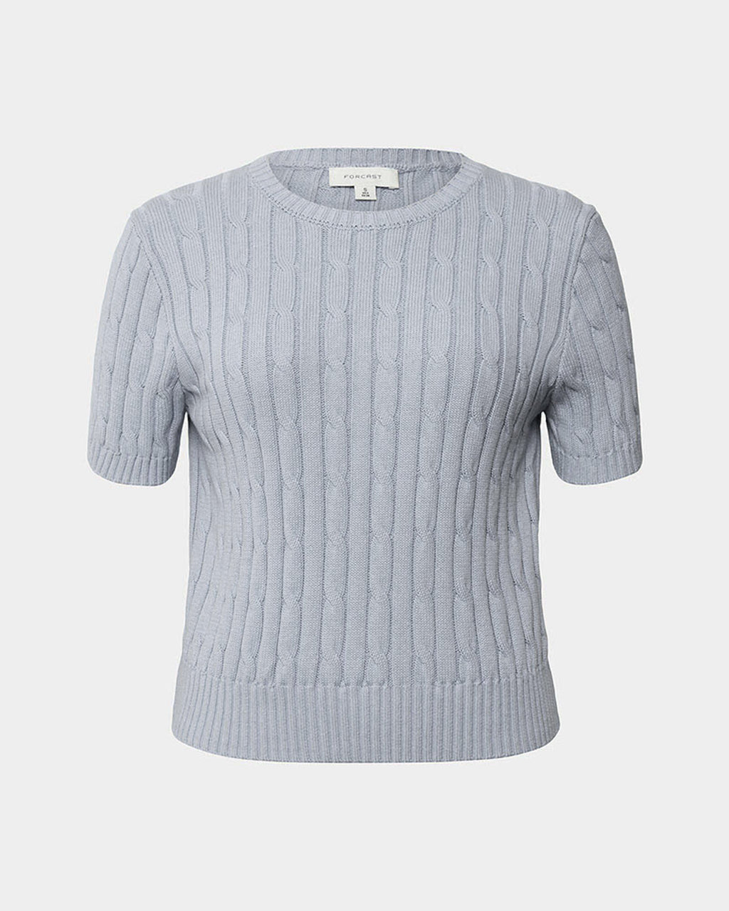 Anita Short Sleeve Cable Knit