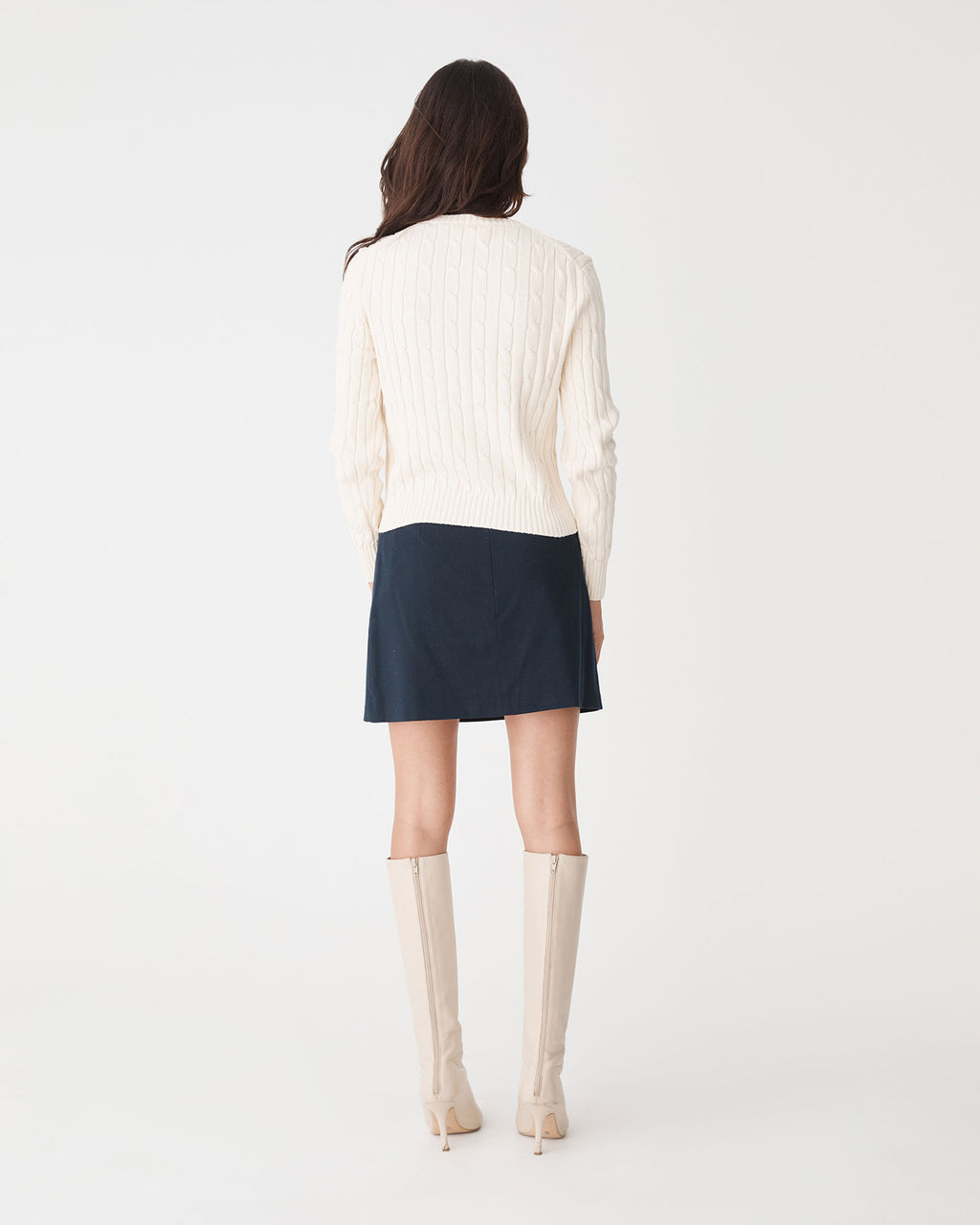 Juanita Cotton Cable Knit