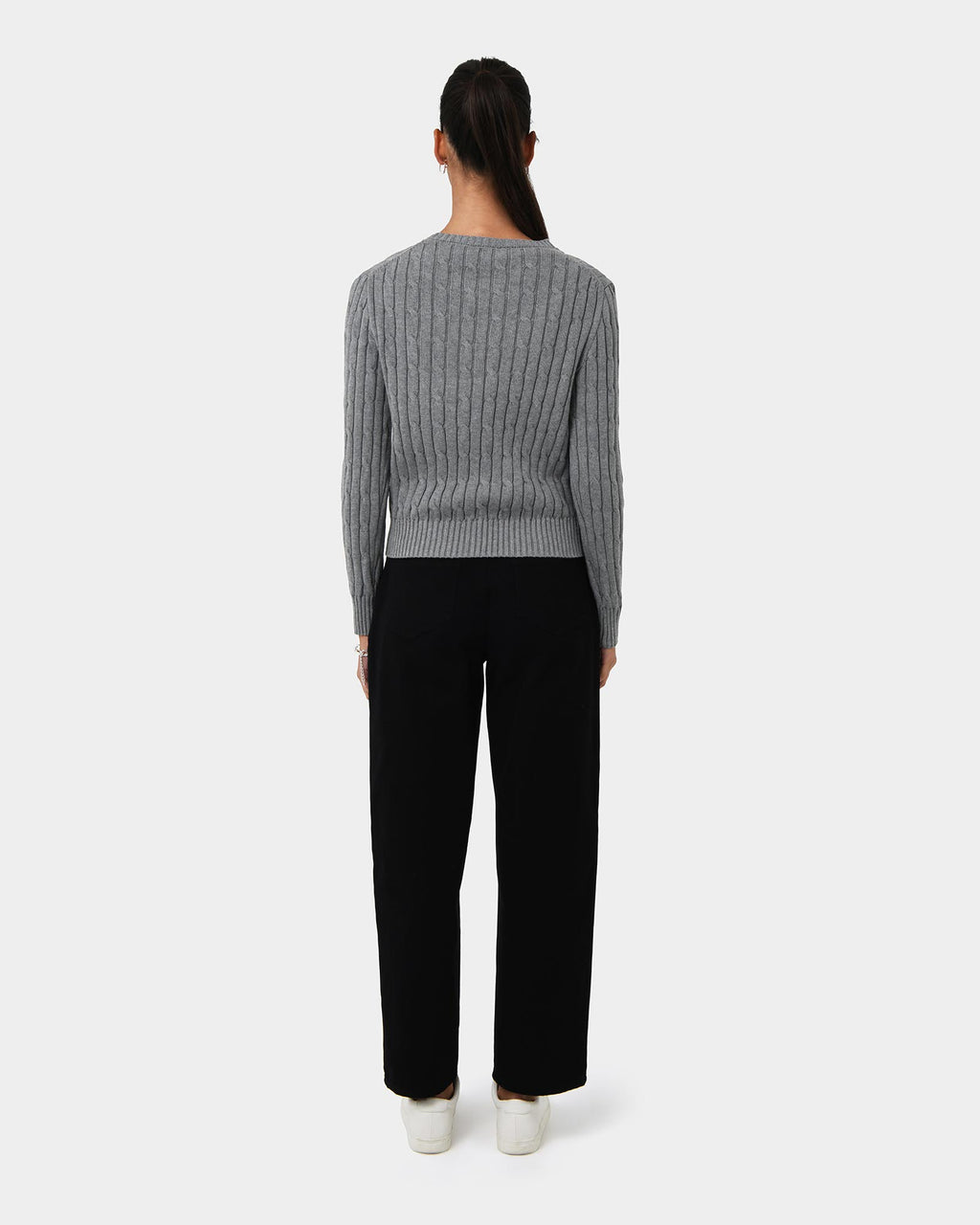 Juanita Cotton Cable Knit