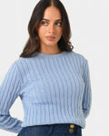 Juanita Cotton Cable Knit