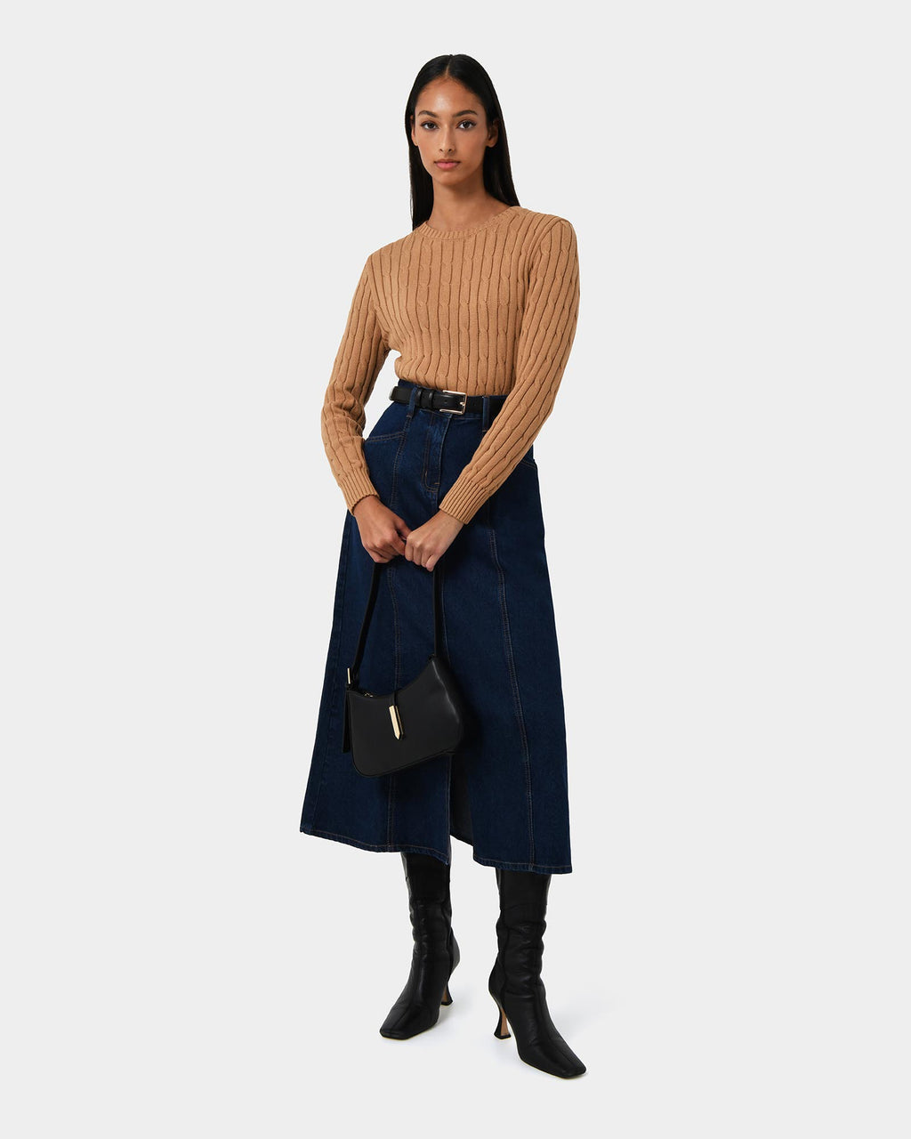 Juanita Cotton Cable Knit