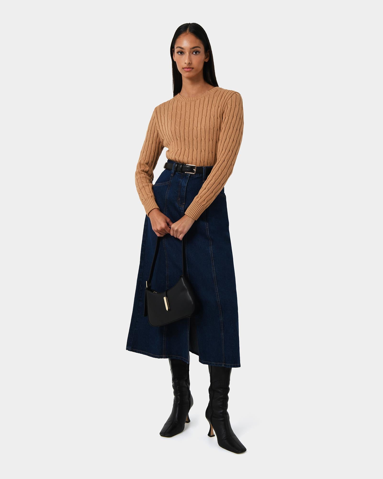 Juanita Cotton Cable Knit