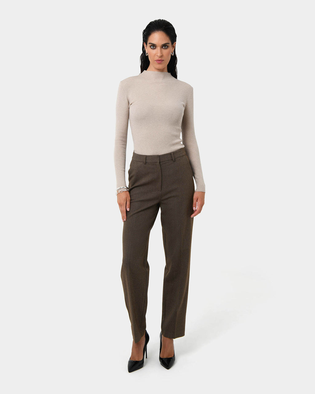 Aviya High Waisted Trouser