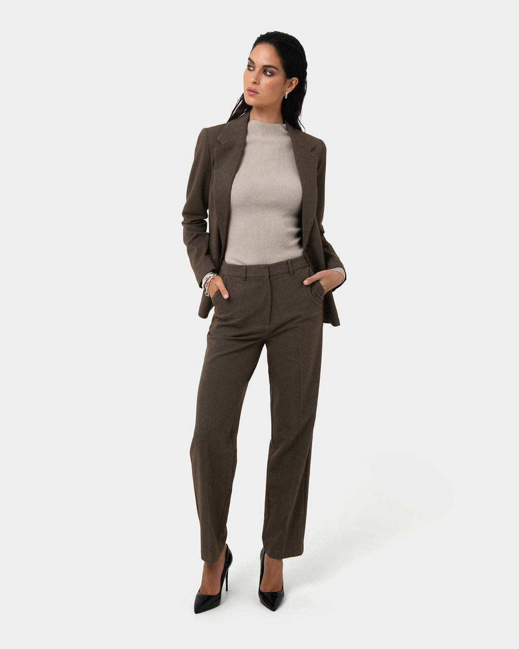 Aviya High Waisted Trouser