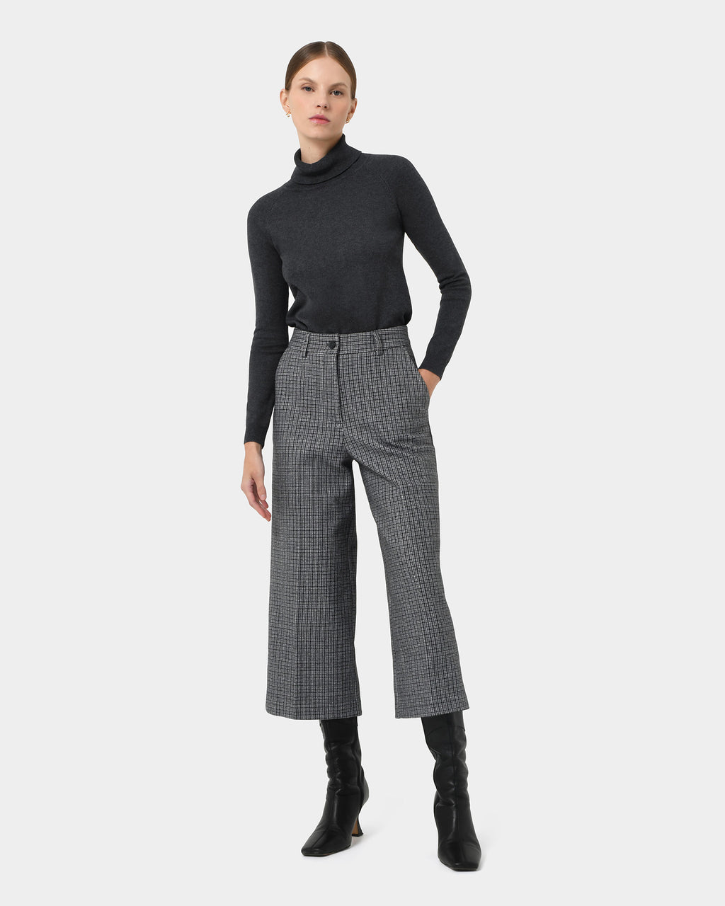 Maxine Check Culottes