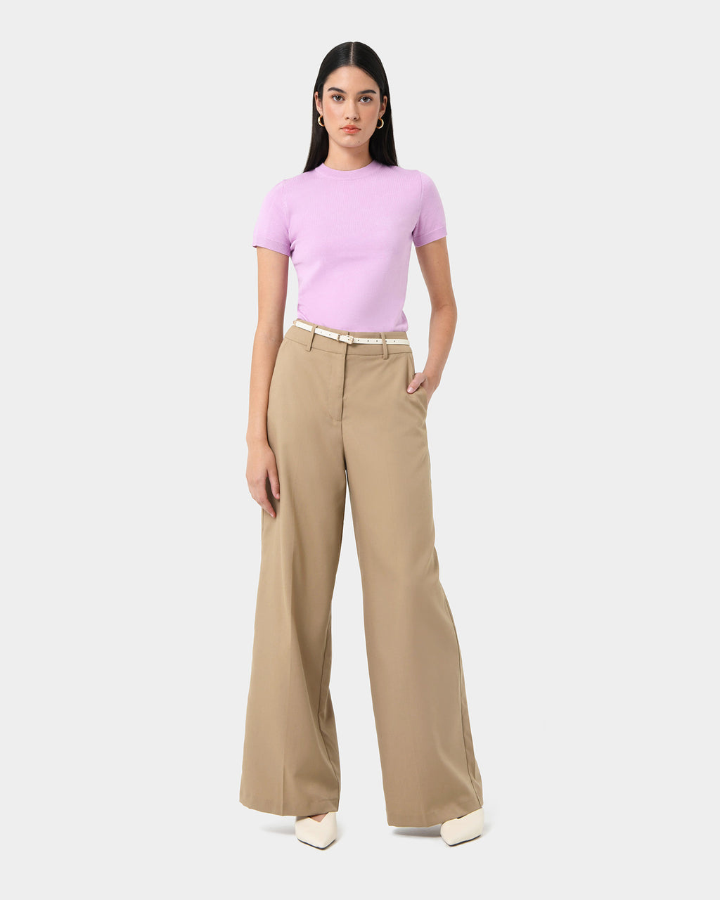 Star Wide Leg Trousers