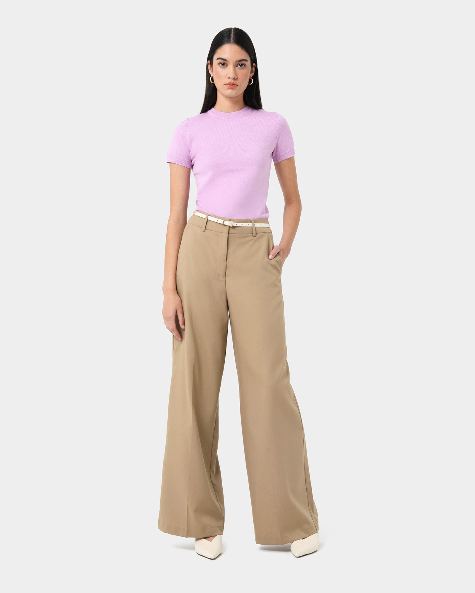 Star Wide Leg Trousers